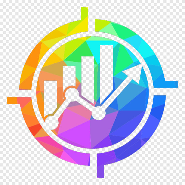 Dunsworth, Mann, & Associates logo with a multicolor circular chart